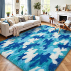 AROGAN Soft Fuzzy Kids Rugs for Girls Room Playroom 4x6 Feet, Fluffy Cute - Image 3