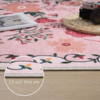 Rugcomf Area Rugs 8x10 Rug for Living Room Clearance Washable Boho Area Rug Non - Image 4