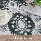 3-Piece Non-Slip Machine Washable Kitchen Rug Set - Image 8