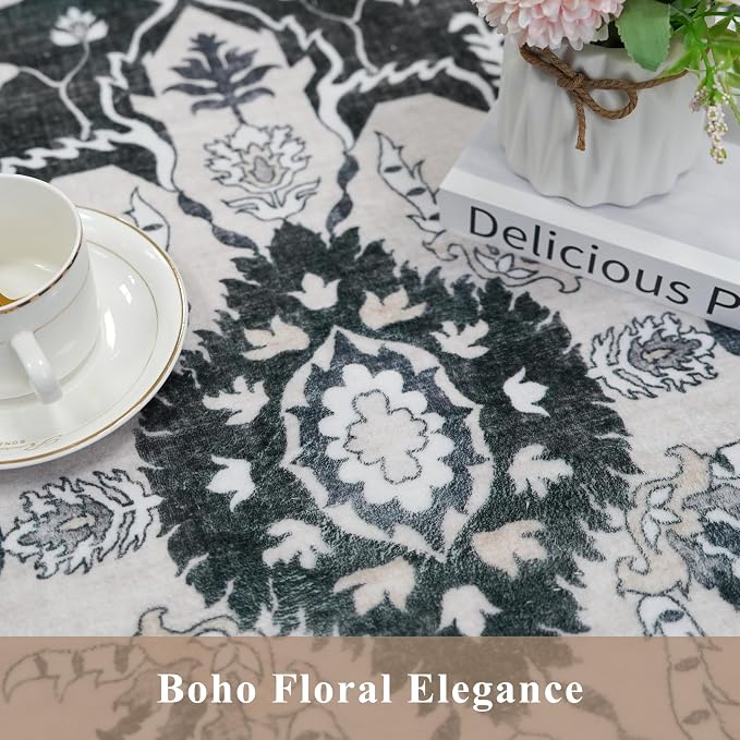 3-Piece Non-Slip Machine Washable Kitchen Rug Set - Image 8