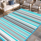 Outdoor Patio Plastic Rug Waterproof by Kalafun