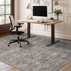 Rugxara 4x6 Rug for Living Room Bedroom, Vintage Retro Boho Area Rugs, Non Slip - Image 3