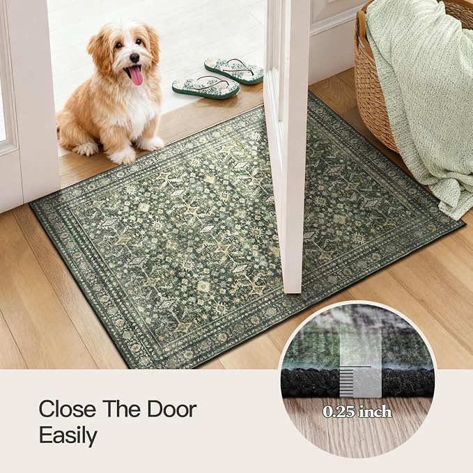 Lofus 2x4 Area Rug for Entryway Bathroom, Soft Door Mat Indoor Entrance - Image 5