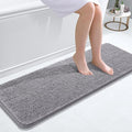OLANLY Bathroom Runner Rugs 47x17, Extra Soft Absorbent Chenille Bath Rugs by OLANLY