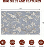 48"x72" Office Chair Mat for Hardwood Tile Floor, Under Desk Carpet Protector - Image 6