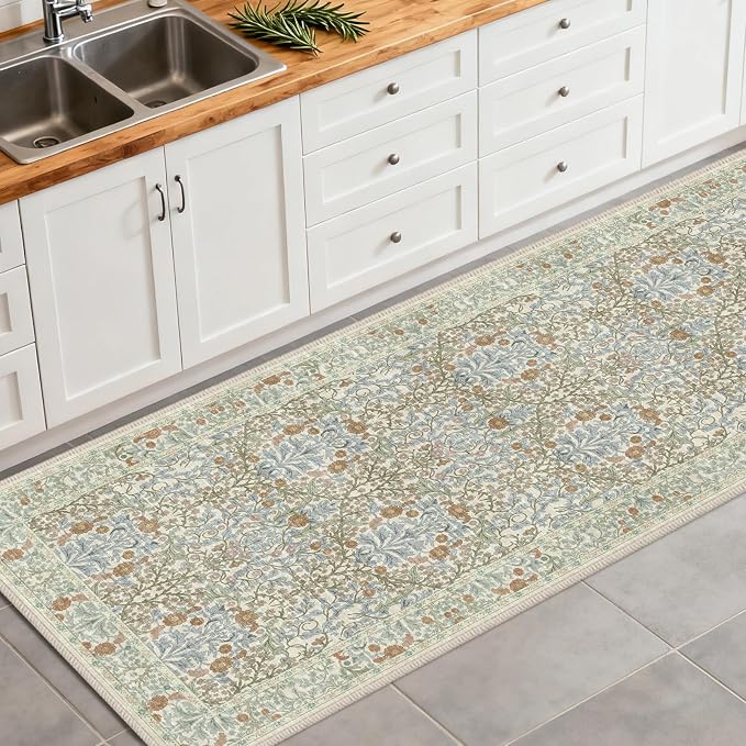 Washable 2'6" x 8' Runners for Hallways, Non Slip Long Floor Runner for Kitchen - Image 3