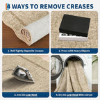 GarveeHome Scalloped 3x5 Area Rug Washable Rug - Image 6