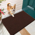 OLANLY Dog Door Mat for Muddy Paws 24x16, Ultra Absorbent Chenille Mud Doormat by OLANLY