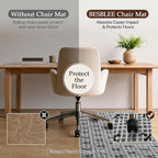 48"x60" Office Chair Mat for Hardwood Tile Floor, Under Desk Carpet Protector - Image 6