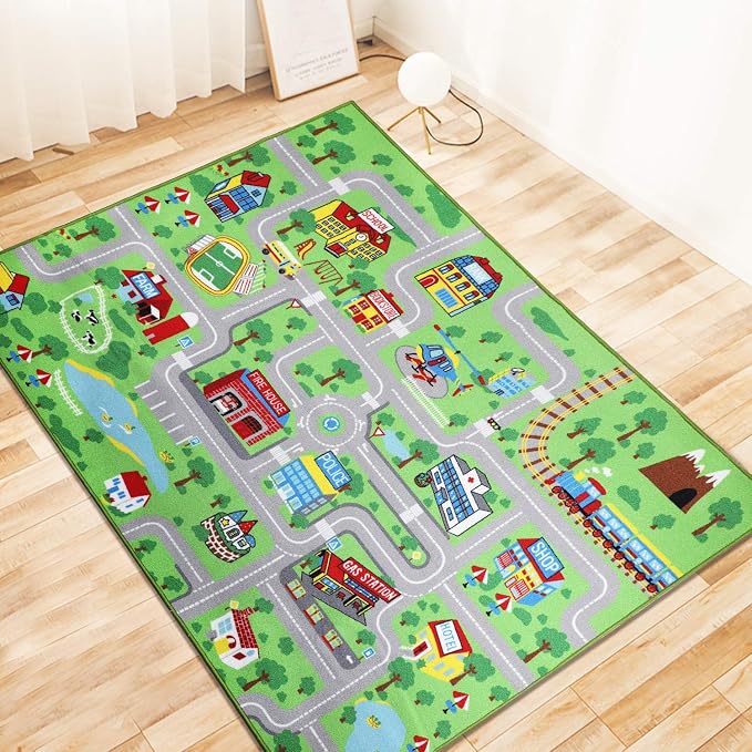 Capslpad Kids Educational Play Rug - Image 3