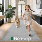 LUMI Ultra Thin Runner Rug for Hallway 2.7'x12', Non-Slip Entryway Rug - Image 4