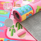 Terrug Kids Rug for Playroom, Educational Classroom Rug for Kids Room, Washable - Image 11