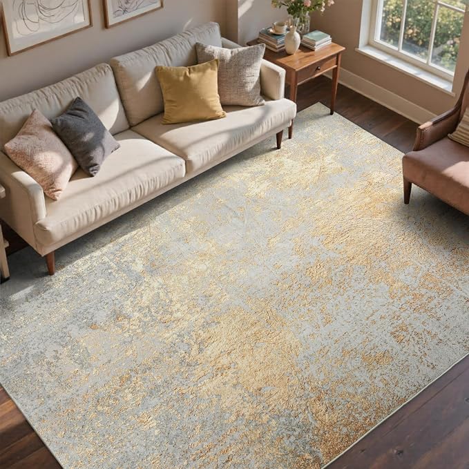 8x10 Ft Large Area Rugs for Living Room, Soft Non-Slip Washable Rugs Modern - Image 2