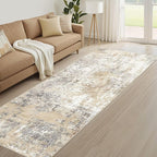Runner Rug Kitchen Washable Rugs: 2x10 Non-Slip Abstract Soft Modern Stain - Image 8