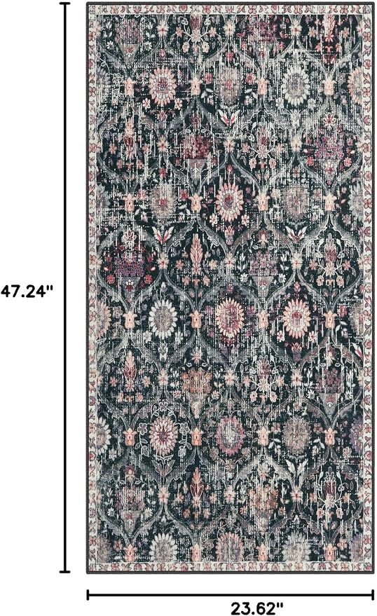 Lahome Kitchen Rugs Non Slip Washable Rugs - Image 2