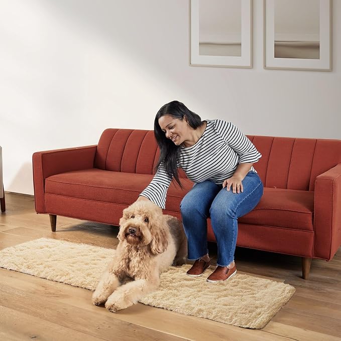 Ophanie Runner Rug for Hallway, 2x6 Upgrade Non-Slip Fluffy Soft Bedside Rugs - Image 5
