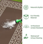 GENIMO Outdoor Rug Waterproof for Patio Decor, Outside Area Mat for Rv - Image 8
