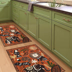 jinchan 2x3 Cute Area Rug Kids Washable Fun Rug Terracotta Boho Jungle Small - Image 9