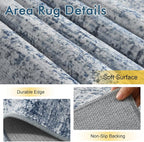 8x10 Ft Large Area Rugs for Living Room, Soft Non-Slip Washable Rugs Modern - Image 6