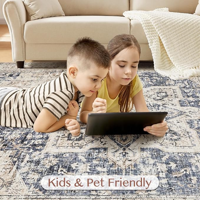 Tortania Area Rug Living Room Rugs - Image 6