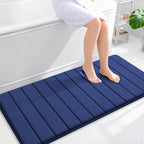 OLANLY Memory Foam Long Bathroom Rugs Runner 47x24, Super Soft Absorbent Bath by OLANLY