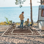 GENIMO 9' x 12' Outdoor Rug Waterproof - Image 3