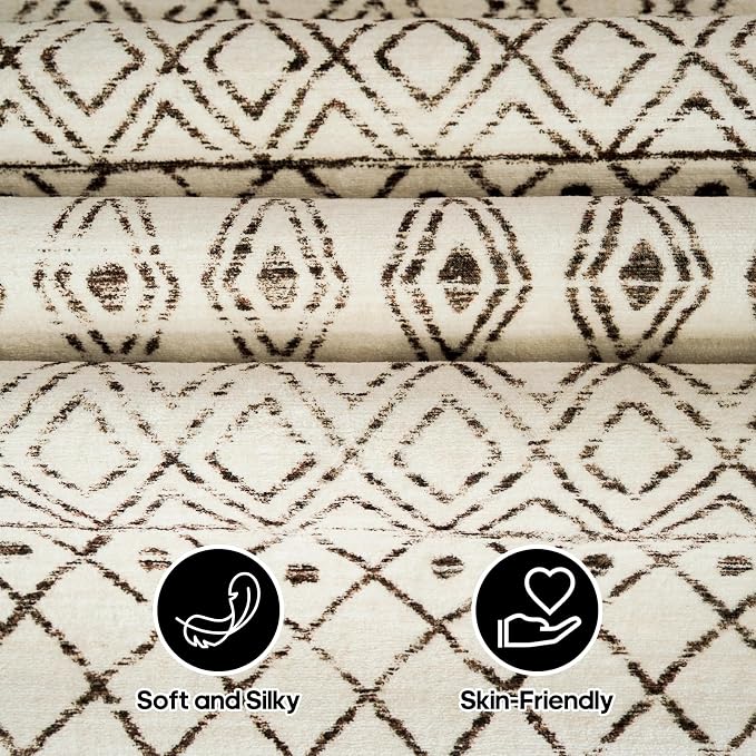 2'x6' Hallway Runner Rug Washable - Image 5