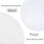 LOCHAS Bedroom Rug 2.6' x 5.3', Soft Oval Throw Rugs Carpet - Image 5