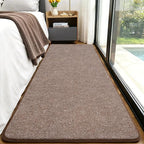 Keeko Soft 2x6 Runner Rug Brown, Bedside Rugs - Image 4