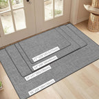 LEKEEPGO Ultra Thin Indoor Door Mat 24"x47", Low-Profile Door Mat Indoor - Image 2