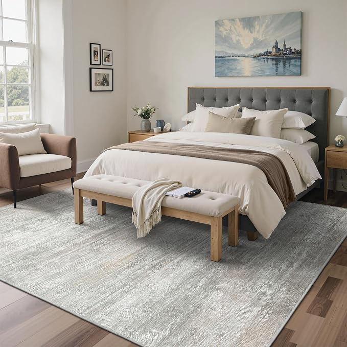 BEIMO Area Rugs 3x5 for Living Room Bedroom, Modern Abstract Machine Washable - Image 4