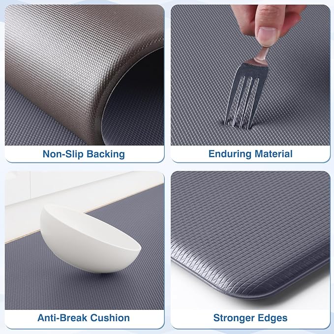 StepRite Kitchen Mats, Cushioned Anti Fatigue Kitchen Mats - Image 3