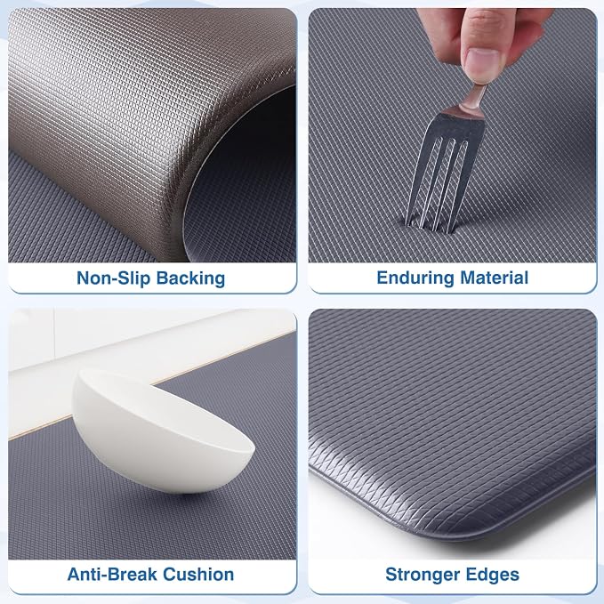 StepRite Kitchen Mats, Cushioned Anti Fatigue Kitchen Mats - Image 3