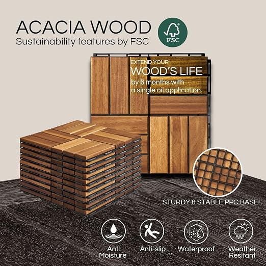 THYOI Premium Deck Tiles, Patio Flooring - Image 4