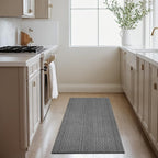 2' x 4' Entryway Rug, Boho Small Area Rug, Machine Washable, Woven Rug - Image 3