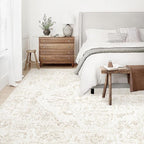 9x12 Area Rugs for Living Room:Washable Rug Vintage Large Rugs Soft Non Slip - Image 3
