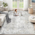XLUEZ 5x7 Area Rugs for Living Room, Washable Modern Abstract Large Area Rug by XLUEZ
