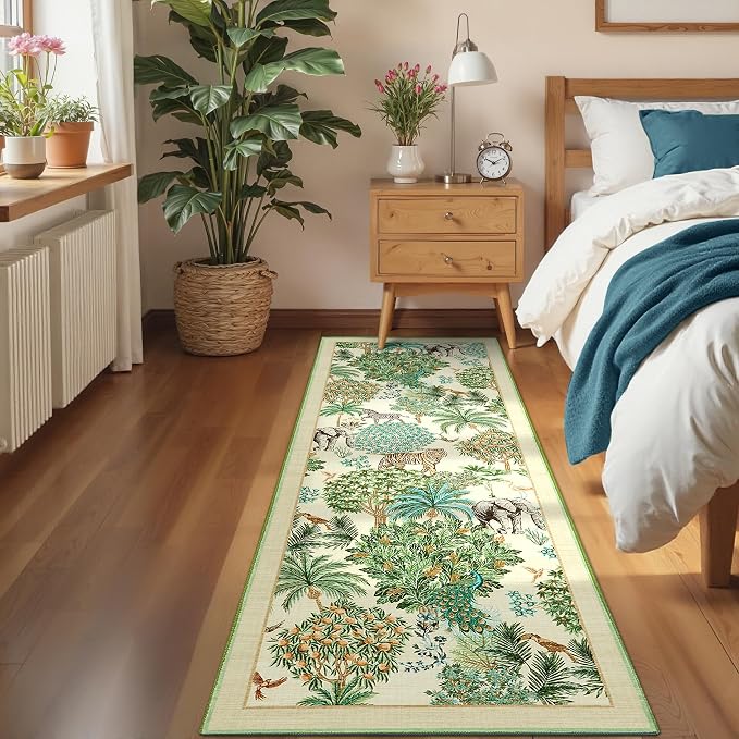 GarveeHome Jungle Rug 2.5x8 Kitchen Runner Rug Non Slip Washable Runners - Image 4