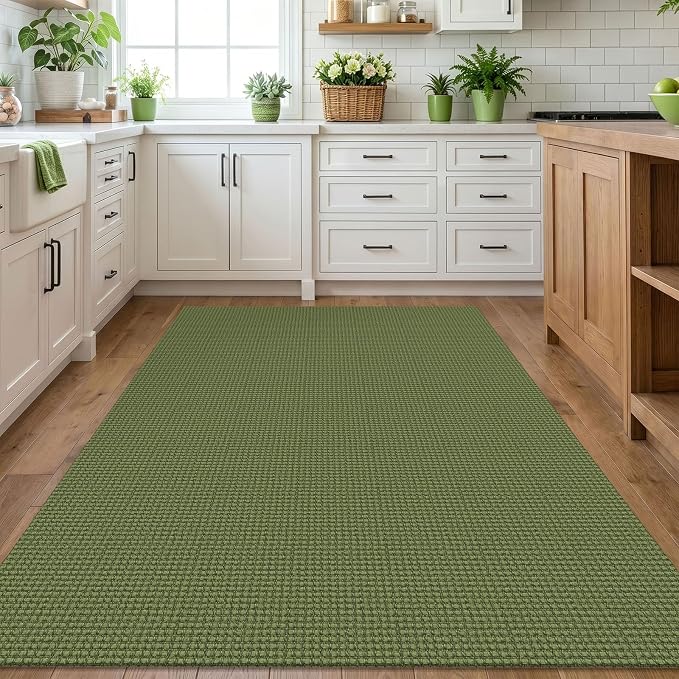IOHOUZE Washable Area Rug 5x7 Non Slip Rubber Backed Rugs - Image 2