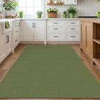 IOHOUZE Washable Area Rug 5x7 Non Slip Rubber Backed Rugs - Image 2