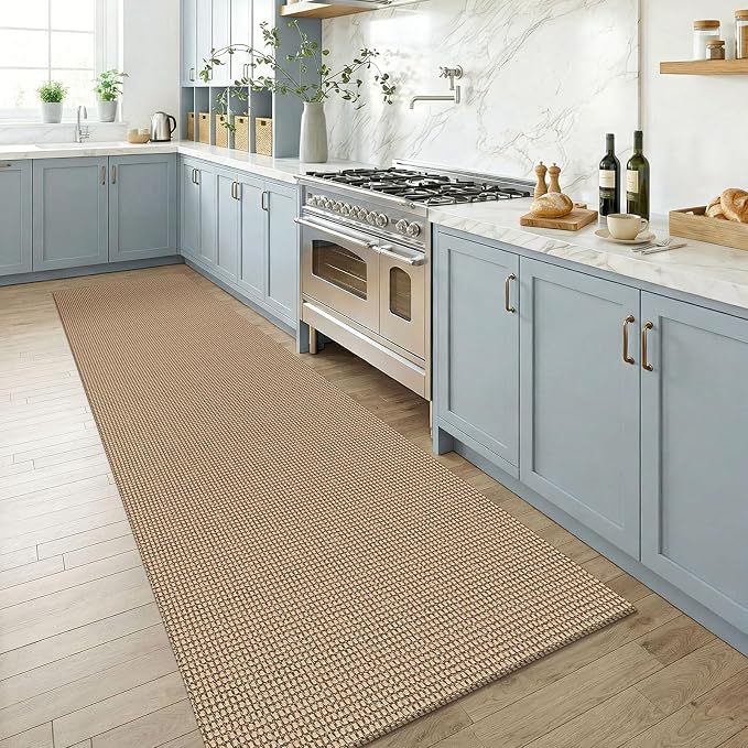 KOZYFLY Runners for Hallways 3x8 ft Washable Kitchen Runner Non Slip Rubber - Image 2