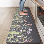 KIMODE Anti Fatigue Floor Mat, Cushioned Farmhouse Runner Rug, Non Slip by StayinComfortCookwithJoy