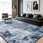 Rugflix 7x10 Area Rugs for Living Room, Washable Large Rug Stain-Resistant Low - Image 9