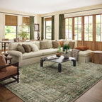 palohom 10x12 Area Rug Washable Rugs: Large Living Room Rug Stain Resistant Non by palohom