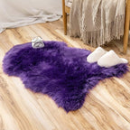 MIULEE Luxury Super Soft Fluffy Area Rug Faux Fur Sheepskin Rug Decorative - Image 5