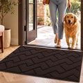 hicorfe Indoor Doormat, Welcome Door mat, Non Slip Door Mats 20"x32" Absorbent by Hicorfe