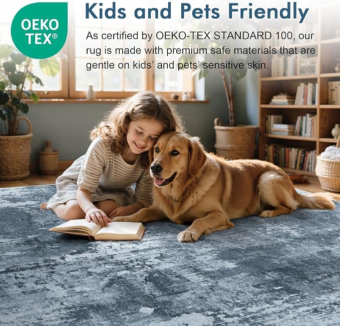 9x12 Ft Extra Large Washable Area Rugs - Image 5