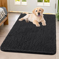 Smiry Dog Door Mat for Muddy Paws 40x32, Absorbent Dirt Trapper, Non-Slip by Smiry