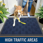OLANLY Front Door Mat Outside Entrance 71x47, Heavy Duty Sturdy Natural Rubber - Image 6