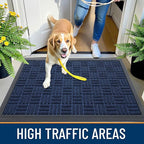 OLANLY Front Door Mat Outside Entrance 47x32, Heavy Duty Sturdy Natural Rubber - Image 6